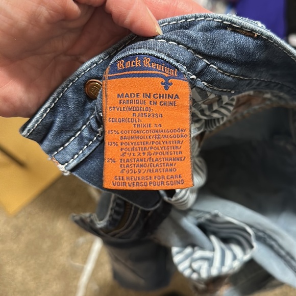 ROCK REVIVAL TRIXIE SIZE 30 Skinny - Picture 10 of 10